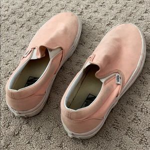 Size 8 peach Vans